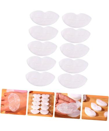 minkissy 3000 Pi ces papier de masque l vres en soie masques l vres au collag ne soin des l vres pour les femmes alaise jetable film hydratant pour les l vres films pour les l vres gel - Buy Online on GoSupps.com