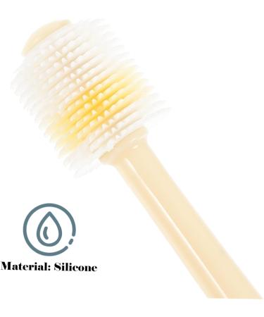 Homocono 2-Piece 360 Hand Toothbrush Set for Kids - Soft Silicone Oral Care Tools - Buy Online on GoSupps.com