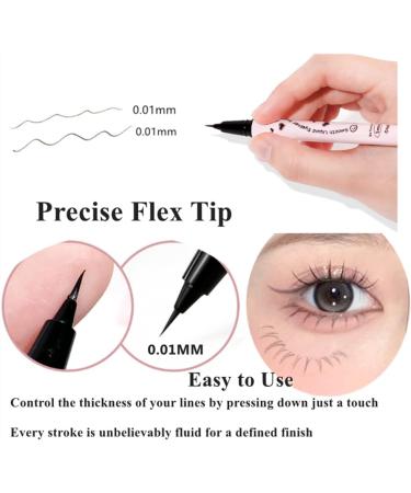 ICATUENY Liquid eyeliner longlasting liquid eyeliner waterproof formula ultraprecise brown - Buy Online on GoSupps.com