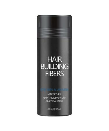 G n rique Hair Fibers - 27.5g Hair Refill Kit Thinning Cover for Business Meetings Date Nights Natural Look with Easy Application Braid Corrector