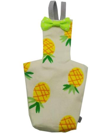 WT-DDJJK Parrot Diaper Parrot Diaper with Bowtie Cute Colorful Fruit Floral Cockatiel Pigeons Small Med - Buy Online on GoSupps.com
