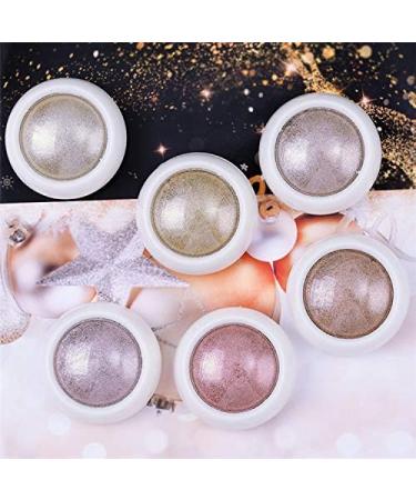 6 Box Rose Gold Chrome Nail Powder Set with Glitter, Metallic Finish for DIY Nail Art - Includes 6 Eyeshadow Sticks - Buy Online on GoSupps.com