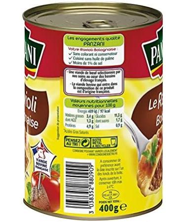 PANZANI - Ravioli Bolognese Box of 400G - (Pack of 4) - Buy Online on GoSupps.com