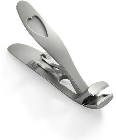 Angled Head Toenail Clippers for Seniors Thick Nails Large Finger Nail Clippers with Metal Nail File Toenails Nail Cutter Trimmer for Men Women Seniors (Silver/2P-1) - Buy Online on GoSupps.com
