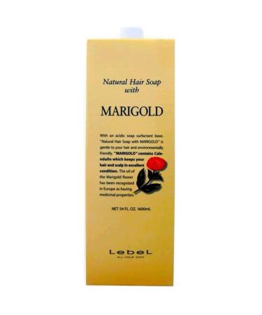 Lebel Natural Hair Soap With - Marigold - 1600ml - Refill (Green Tea Set)