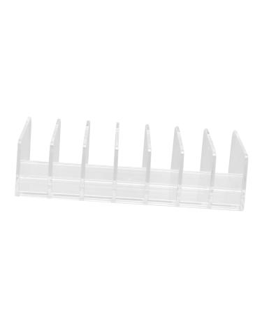 Didiseaon 5 pcs Shadow Rack Practical Cosmetic Air Organizer Organizing Eye Powder Cushion Drawers Plastic 17x8.5cmx5pcs Transparent Colorx5pcs