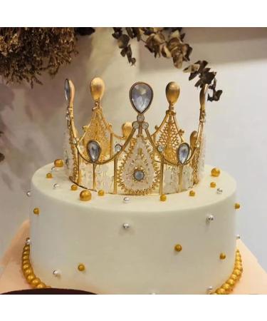 Golden Pearls Edible Cake Decorations - 120g for Birthdays Halloween Thanksgiving & Christmas Desserts - Buy Online on GoSupps.com