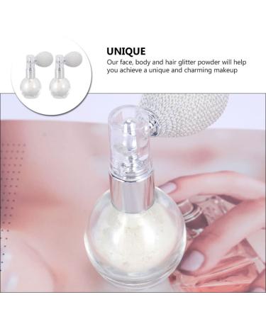KALLORY 2pcs Spray Glitter for Face & Hair - High Gloss Makeup Spray Perfume Bottle for Women | Glitter Makeup Accessory - Buy Online on GoSupps.com