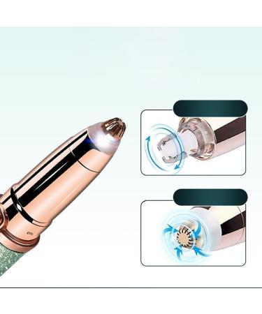 Electric Mini Versatile Eyebrow Hair Trimmer - Portable USB Eyebrow Clipper for Beginners | International Shipping Available - Buy Online on GoSupps.com