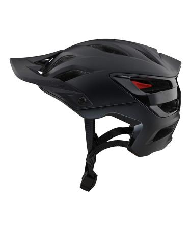Troy Lee Designs A3 Uno Half Shell Mountain Bike Helmet W/MIPS - EPP EPS Premium Lightweight - All Mountain Enduro Gravel Trail Cycling MTB Black Medium/Large