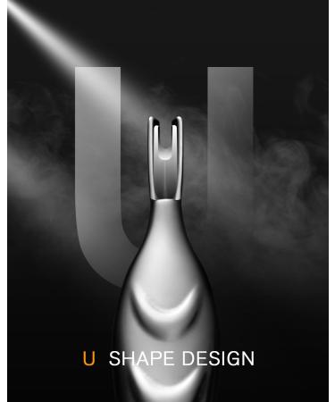 FERYES 2-in-1 Cuticle Pusher and Trimmer Tool - Stainless Steel Cuticle Remover for Manicures and Pedicures - Buy Online on GoSupps.com