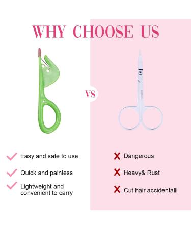 Hair Elastic Rubber Band Cutter painless and easy to remove disposable rubber band removal tool hair band cutter color randomly issued (Pack of 6) (A-) - Buy Online on GoSupps.com