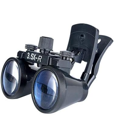 MKDental 3.5x Surgical Medical Binocular Clip Loupes for Regular Glasses - Optimal 280-380mm Working Distance | International Shipping Available - Buy Online on GoSupps.com