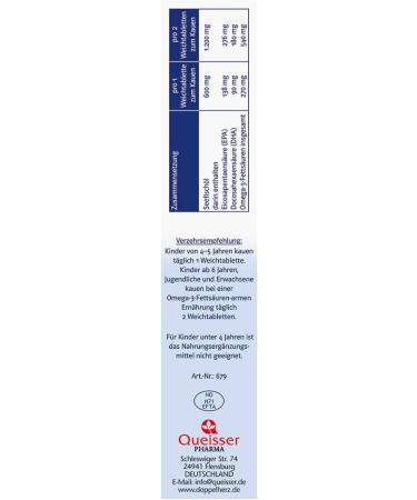 Buy Doppelherz System Omega-3 Family Gel Tabs - 180 mg DHA for Brain Health | 120 Lemon Flavored Tabs | Best for Daily Use - Buy Online on GoSupps.com