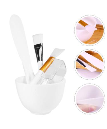 Healifty 5pcs Face Mixing Bowl Set - DIY Facial Mask Tools for Women - White Mixing Bowls with Brush & Stick - Buy Online on GoSupps.com