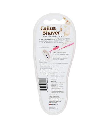 Dorco Foot Callus Remover Shaver - Disposable Pedicure Tool for Smooth Feet - 2 Pack - Buy Online on GoSupps.com