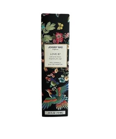 Johnny Was Love 87 Rollerball Perfume Roll Scent Black Flowers Box New USA - Buy Online on GoSupps.com