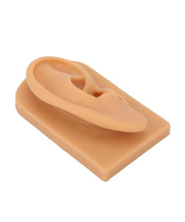 Soft Silicone Ear Model for Piercing Practice and Jewelry Display - Buy Online on GoSupps.com