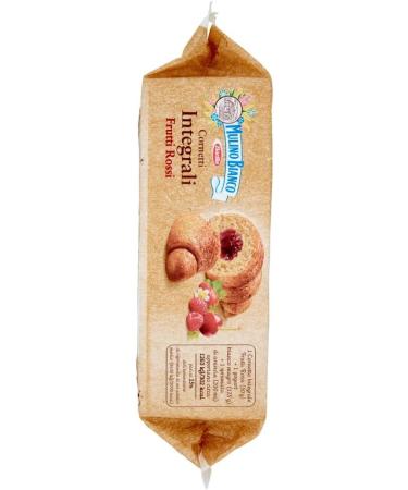  Italian Gourmet E.R. Mulino Bianco Cornetti frutti rossi Croissants with 100% Wholemeal Flour Set of 6 300 g + 400 g - Buy Online on GoSupps.com