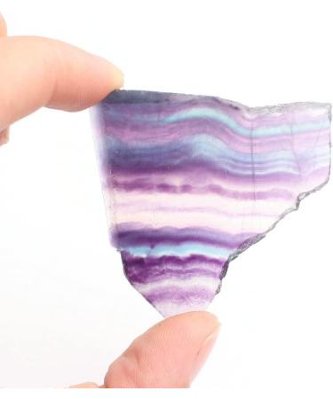 1 Pack Natural Fluorite Polished Piece Crystal Pendant Crystal Home Decor Stones JZIGTDEM (Color : 1pc 41-60g) - Buy Online on GoSupps.com