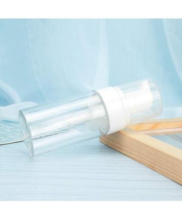 Empty Bottle Portable Mousse Foaming Empty Bottle Foaming Containers Refillable Sample Storage Bottle Compact Travel Size 100ml (WeiÃ (Pumpenkopf)) - Buy Online on GoSupps.com