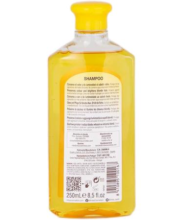  Intea Intea Camomille - 2 blonde highlighting shampoos 250ml + blonde highlighting mask 250ml + anti-tangle and anti-pull brush - Buy Online on GoSupps.com