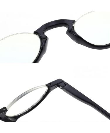 Buy Light Blocking Half Frame Reading Glasses for Men & Women - Retro Blue Light Readers - Buy Online on GoSupps.com
