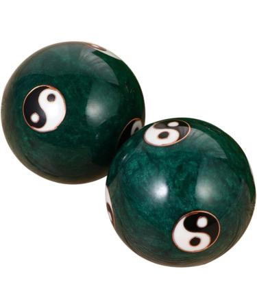 Fomiyes Spiky Massage Balls - 2 Pairs Gemstone Baoding Balls for Hand Training & Body Massage | International Shipping - Buy Online on GoSupps.com