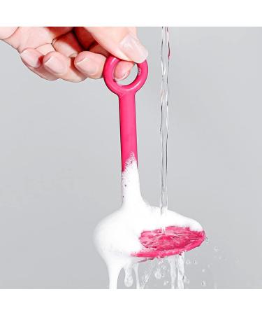 dijiusidy Foam Maker Cup Manual Foamer Bath Facial Hand Wash Bubbler Bubbles Cleaning Cream Foaming Household Toilet Accessories Red - Buy Online on GoSupps.com