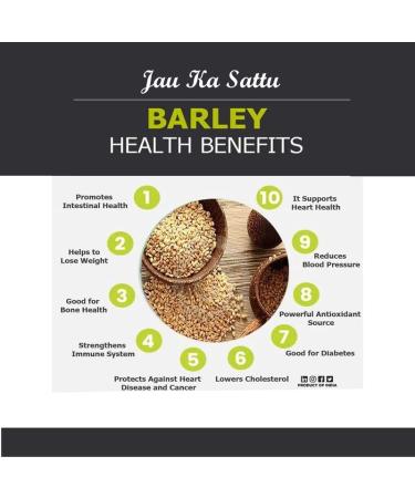 Ghotaram Organics Sattu Sattoo Jau Javi Barli Barley Sattu Powder Fiber-Rich Sattu Javvu Flour Sattu Jau Javi Barli Barley Sattu Drink Powder Jau Javi Barli Barley Sattu Atta-240g - Buy Online on GoSupps.com