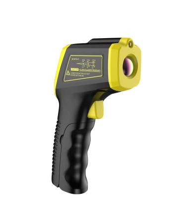 Kslogin Industrial Grade Infrared Thermometer Temperature Tester Guns Non-Touch Non-Contacting Digital IR Laser Thermometer -58 To 1112 -50 600 Black