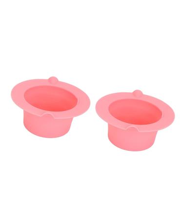 Buy Pink Wax Warmer Bowl & Pot Set - 2 Pack Silicone for Home Use | International Shipping Available - Buy Online on GoSupps.com