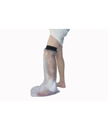 Waterproof Full Leg Protectors Cast and Dressing Cover Cast Protector for Leg Sleeve and Bandages & Plasters Dry Reusable with a Watertight Seal-Full Leg