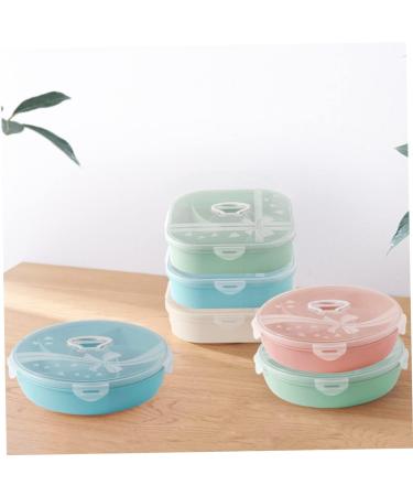 PRETYZOOM Food Tray Veggie Tray Table Trays for Eating Plate Candy Nut Serving Container Platter Household Box 28.5*7.3cm Pink - Buy Online on GoSupps.com