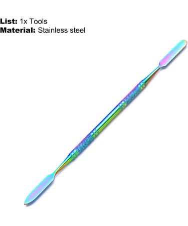 Nail Cleaning Tool Multifunctional Professional Lightweight Gel Polish Remover Stainless Steel Cuticle Pusher Nail Art Tools G - Buy Online on GoSupps.com