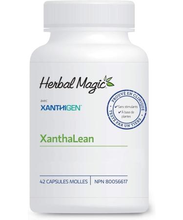 Herbal Magic XanthaLean Supplement Without Caffeine with Brown Seaweed & Pomegranate in Olive Oil Vegetable Capsules High Potency Fucoxanthin - Buy Online on GoSupps.com