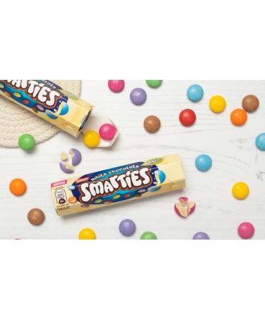 Smarties White Chocolate Hexatube 12 x 36g Delicious Tasty And Twisty Treat Gift Hamper For Birthday Christmas Sold By Kidzbuzz - Buy Online on GoSupps.com