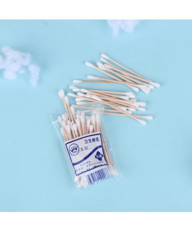 1000 Disposable Cotton Swabs & Earplugs - Eco-Friendly Bamboo Cosmetic Q-Tips for Ear Cleaning & Hearing Protection - Buy Online on GoSupps.com