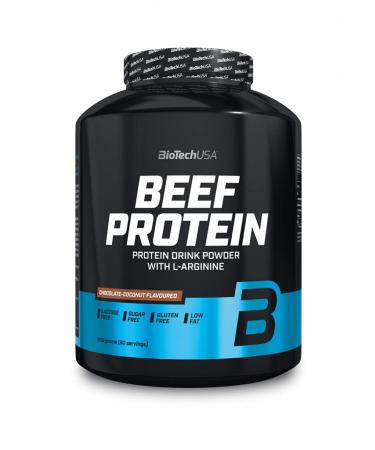 3 x Biotech USA Beef Protein 1816g can strawberry (pack of 3)