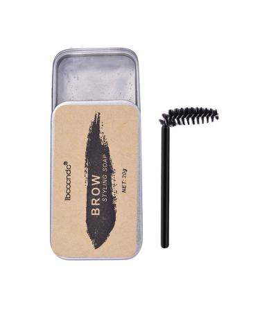 Minkissy eyebrow styling gel wild eyebrow wax colorless eyebrow cream practical eyebrow make-up soap for girls women lady woman