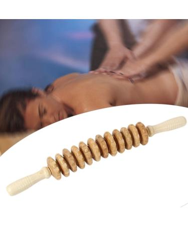 Predolo White Wooden Massager - Effective Muscle Relaxation Tool for Instant Relief | Shop Now - Buy Online on GoSupps.com