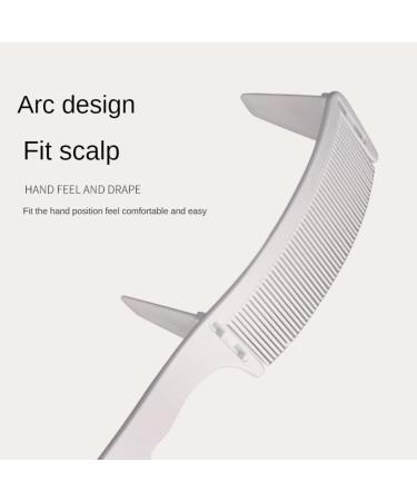 zabeto 1Set Positioning Comb Barber Hair Cutting Comb Salon Hairdressing Clipper Curved Comb for Men Hair Styling Tool Black - Buy Online on GoSupps.com