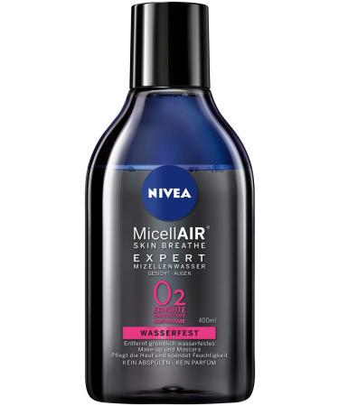 NIVEA Micellair SKIN BREATHE Expert Micellar Water Waterproof 400 ml