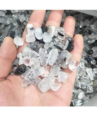 100g 9-15mm Natural Crystal Quartz Polished Black Tourmaline Crystals Tumbled Gravel for Crystals Stones Obelisk - Buy Online on GoSupps.com