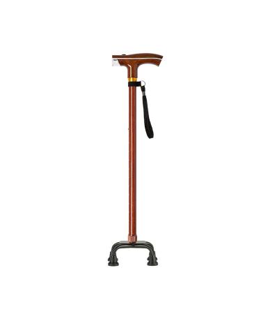 WalkingStickAdjustableCaduceusLEDLampCrutches10-sectionTelescopicWalkingStickRubberHandle2ColorsBigFourFeetLength59-95Cm(23.23-37.40Inches) forArthritis Elderly Seniors&Hand Needed B Two loaded
