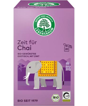  Lebensbaum Lebensbaum Typical organic chai (6 x 40g) - Buy Online on GoSupps.com