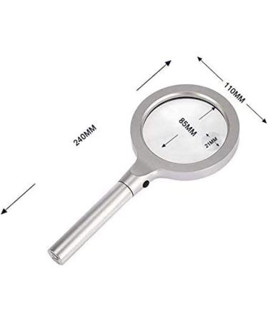 Spacmirrors Magnifying Glass Ultra high Definition Magnifying Glass Magnifying Glass 2.5X 5X Handheld Magnifying Glass Magnifier - Buy Online on GoSupps.com