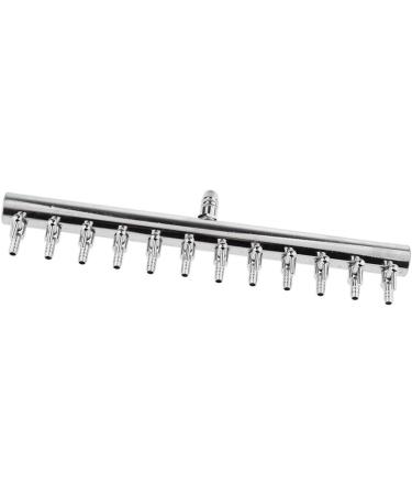 KESOTO Stainless Steel 12-Way Air Distributor - 8mm Inlet 4mm Outlet - Aquarium Accessories for Optimal Performance - Buy Online on GoSupps.com
