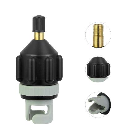 BUZIFU Inflatable Boat SUP Pump Adaptor Air Pump Converter Standard Schrader Conventional Pump Adaptor Air Valve Adapter Pumping Head Connector for Inflatable Rowing Boat,Stand Up Paddle Board,Kayak - Buy Online on GoSupps.com