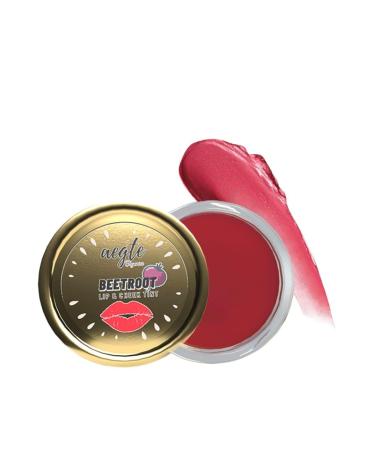 Organics Beetroot Lip & Cheek Tint Balm - Nourishing Color for Women | Lighten Dark Lips & Hydrate Chapped Skin (15g - Buy Online on GoSupps.com